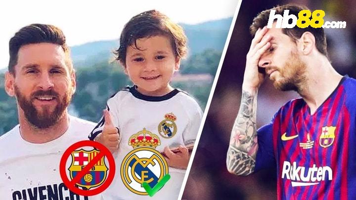 Thiago Messi một “fan cứng” của Cristiano Ronaldo